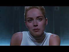 Sharon stone - Esminis instinktas (upskirt)